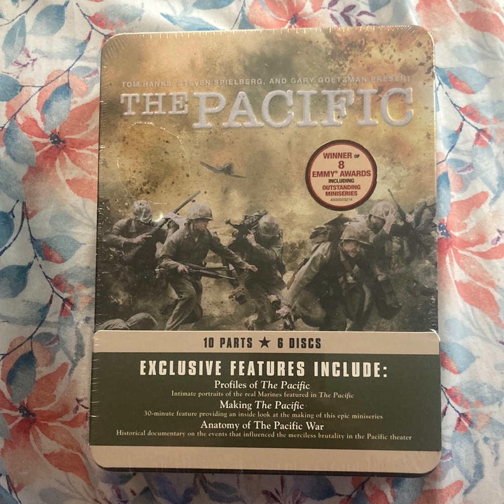 The Pacific DVD in case, Never Open